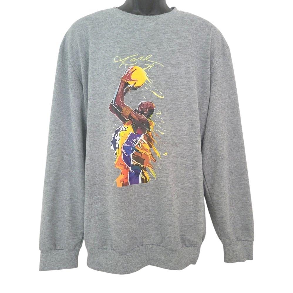 Kobe Inspired Crew Neck‎ Sweatshirt sz XL